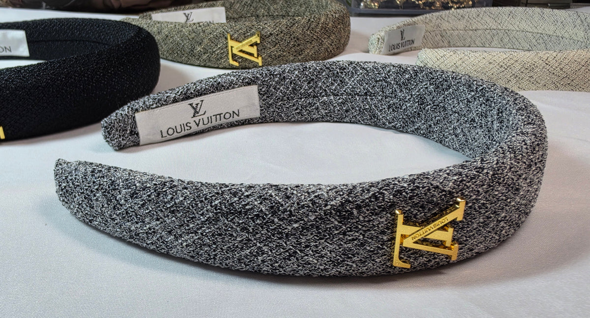 L Logo Grey Headband