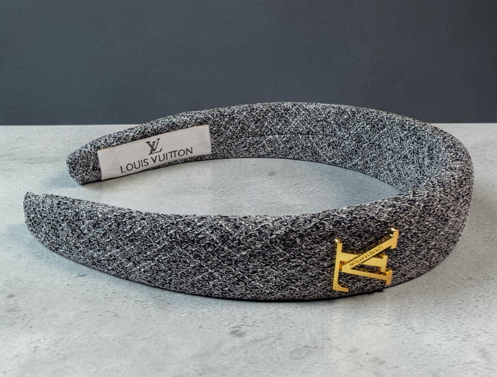 L Logo Grey Headband