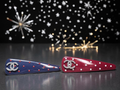 Red, White, and Blue Hair Barrettes set of 2