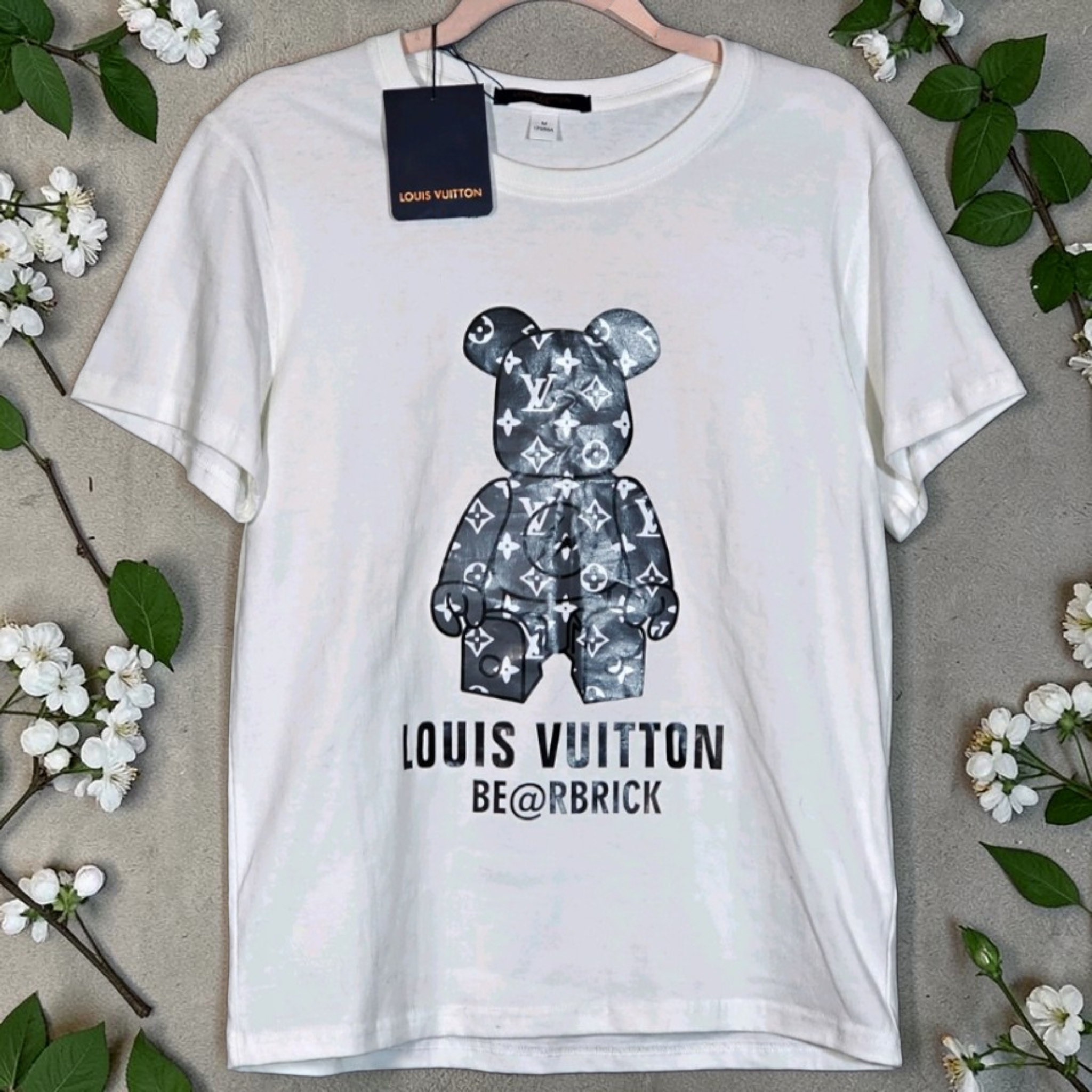 Louis Vuitton Logo Bear Brick tee shirt Unisex size US Medium