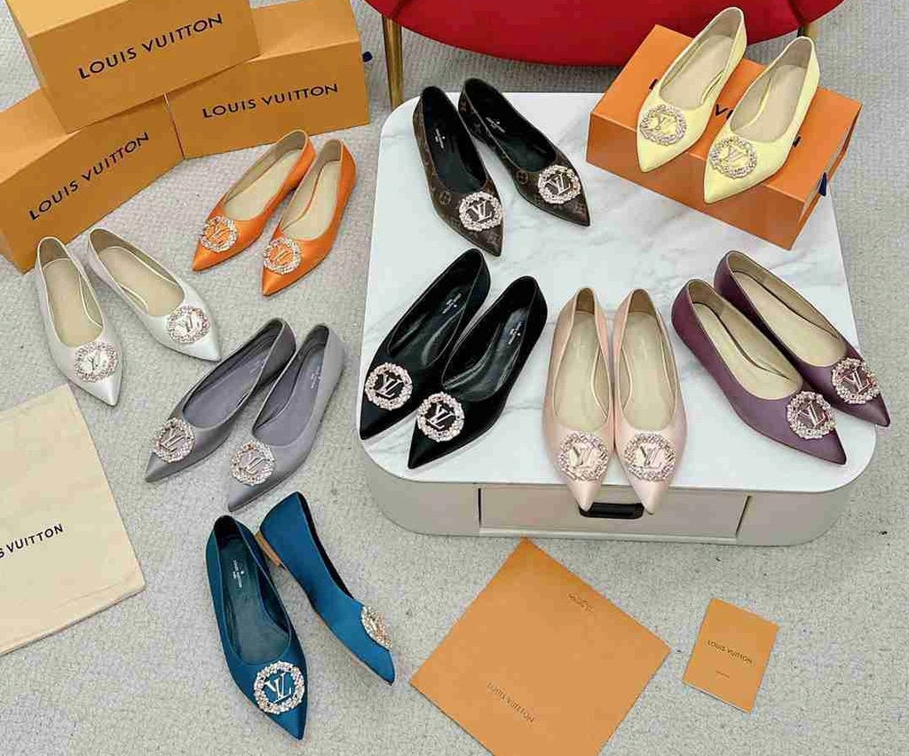 L Logo Signature Ballet Flats
