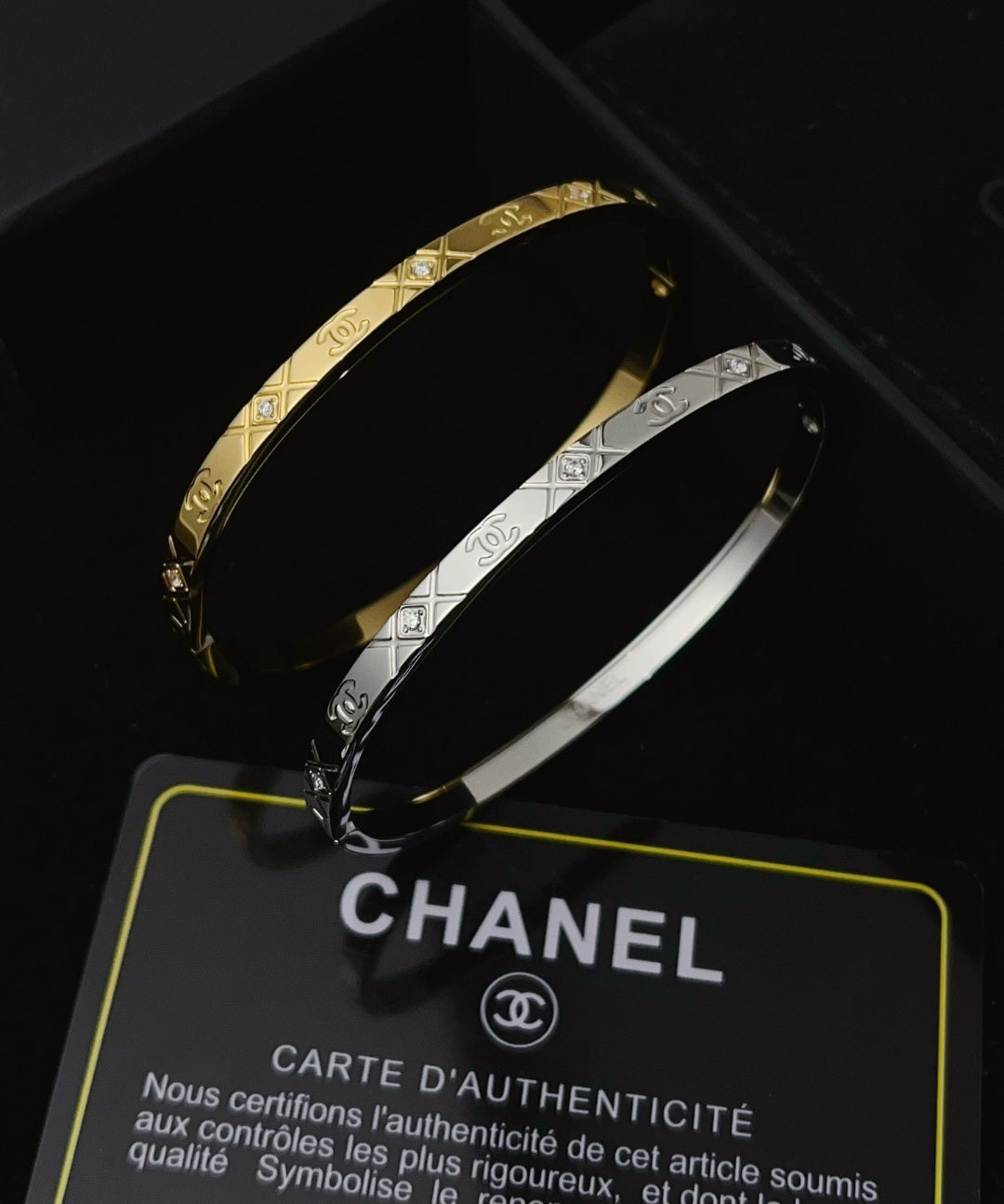 C Logo Bangle Bracelet