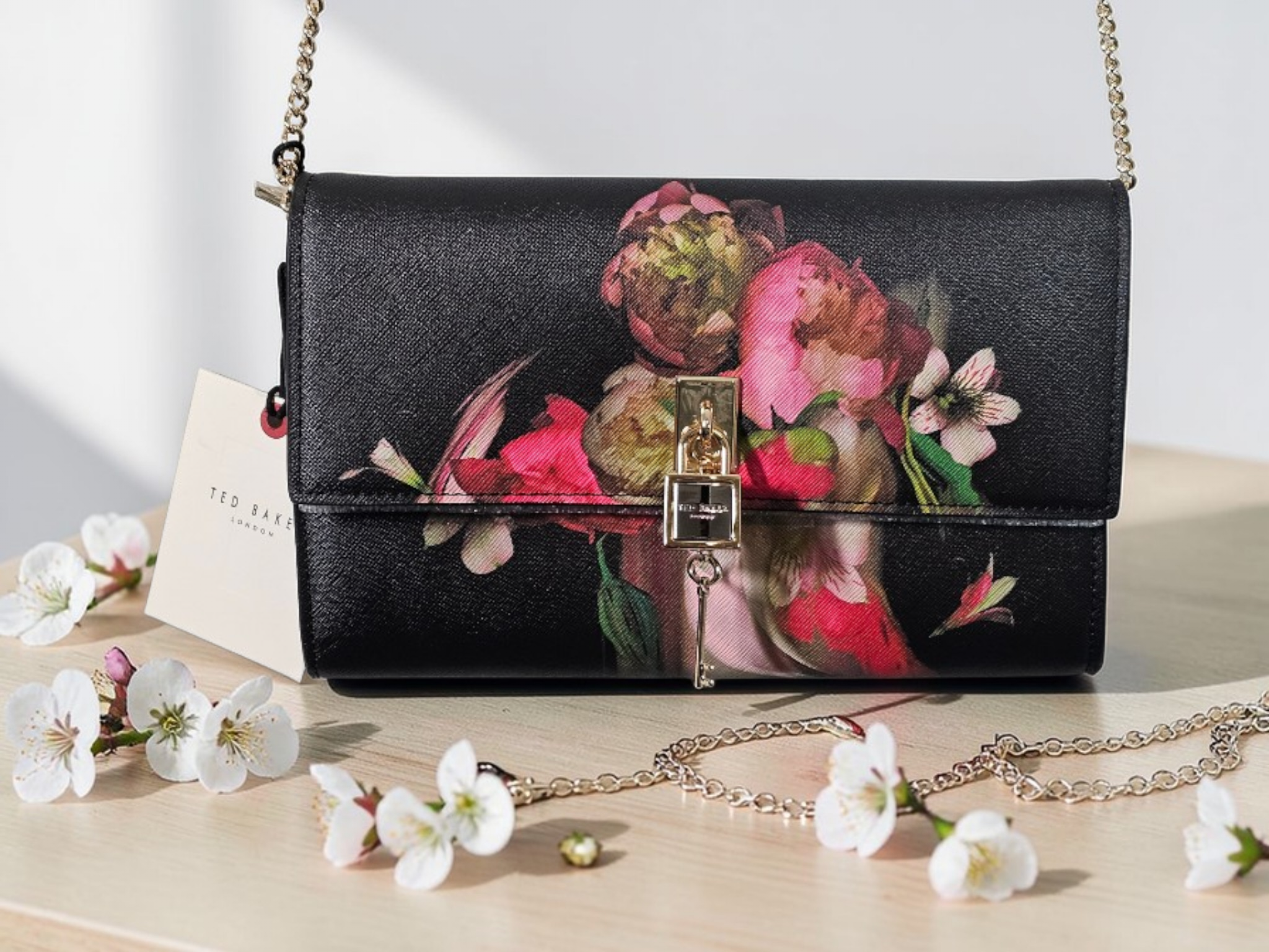Ted Baker Convertible Clutch Crossbody Bag
