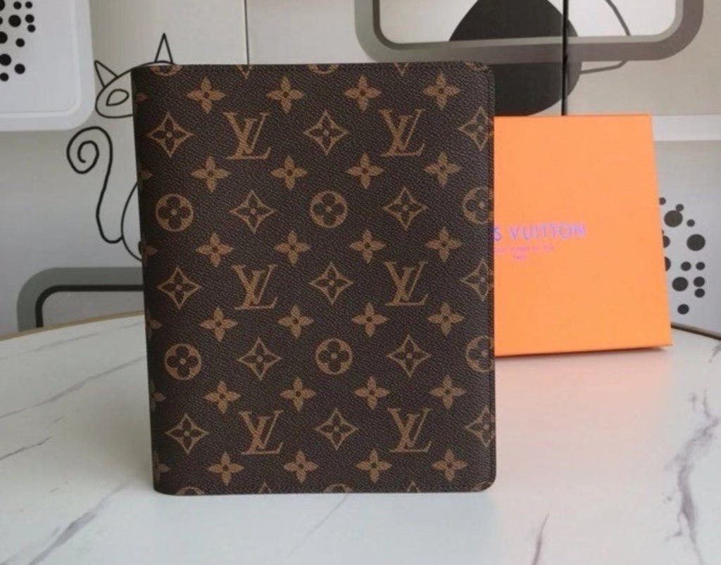 Journal covers Monogram black and brown