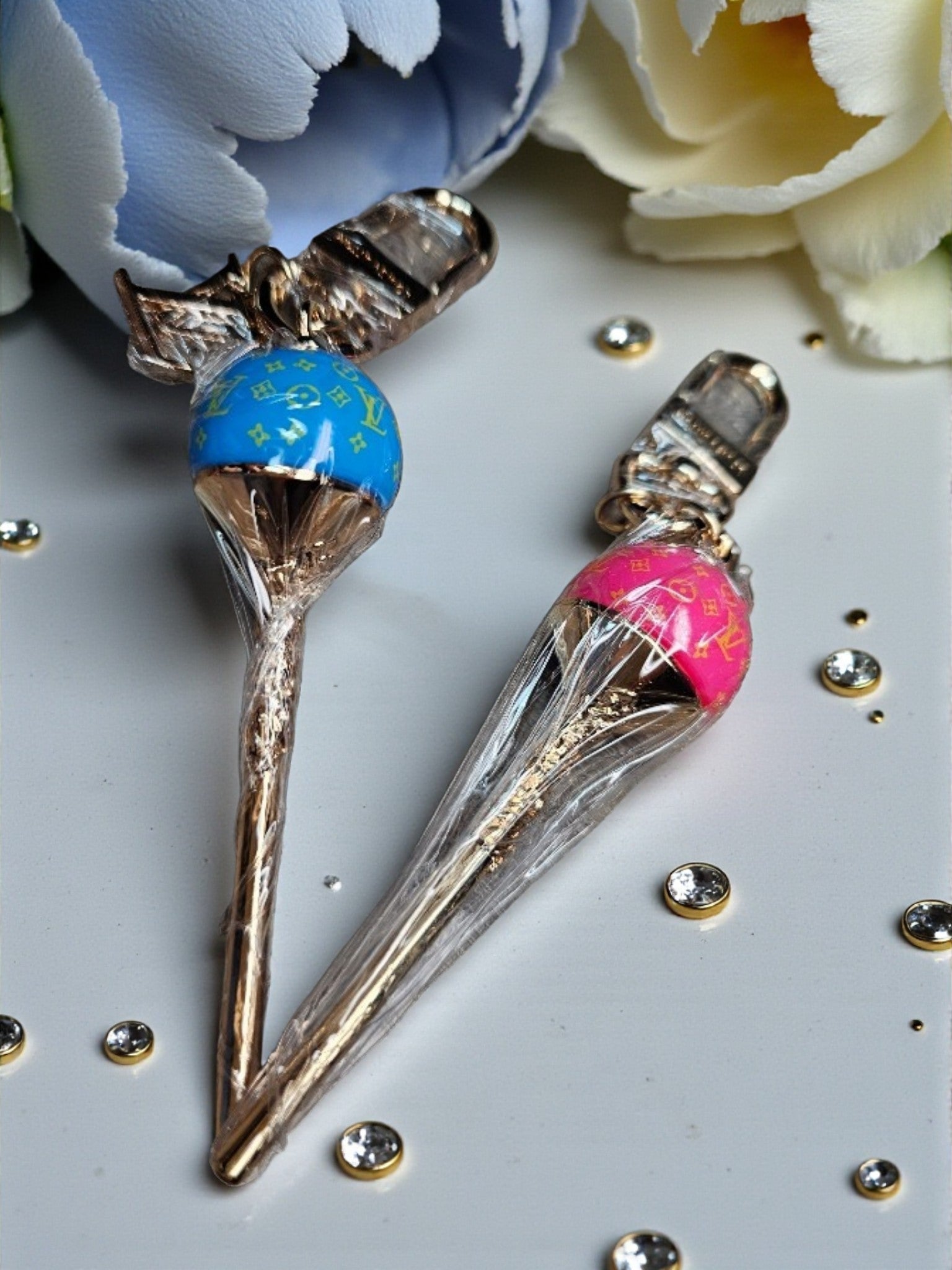 LV Logo Candy Keychains Bag Charms