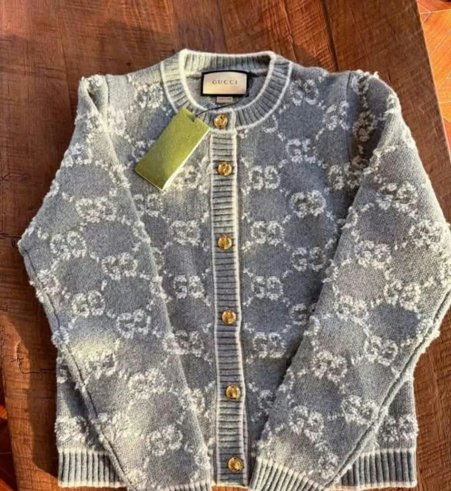 G Logo Button down College Style Cardigan