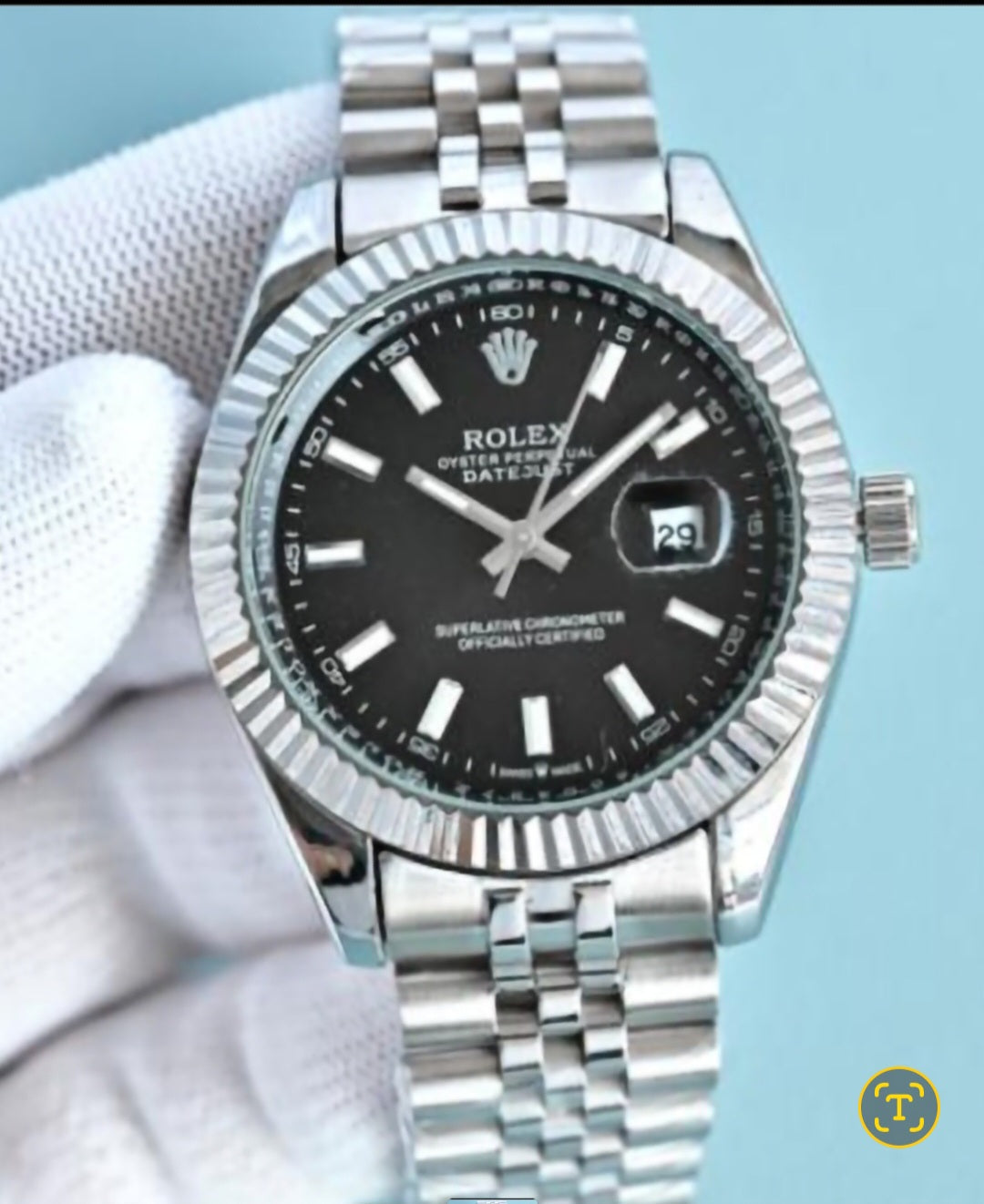 Pre order Pink Blue Black RLX Diamond Watch