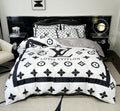 4 Pc Bed Set 100% Cotton King Size