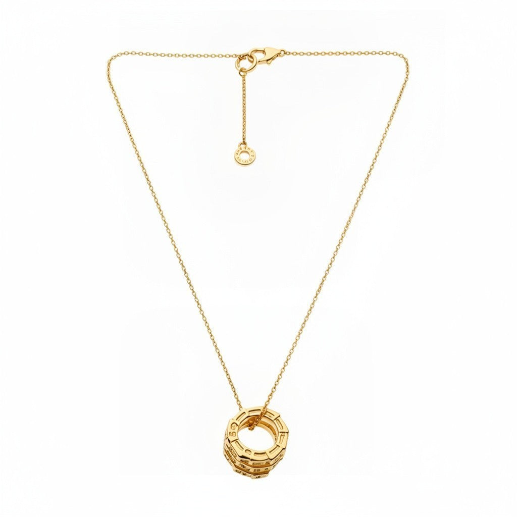 Wrap around Luxury pendant Necklace