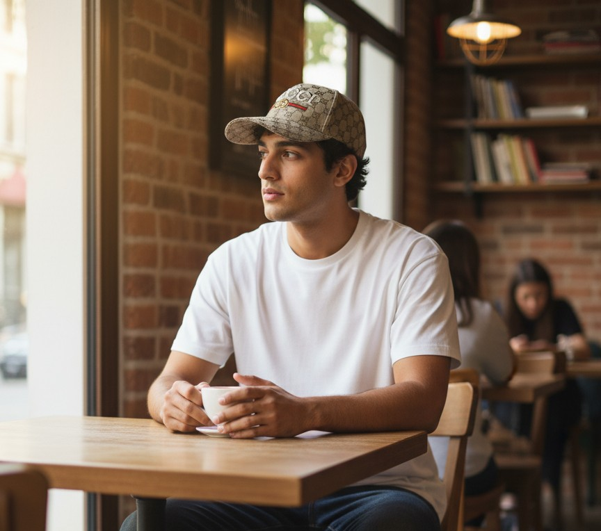 Brown GG monogram Unisex Baseball Cap