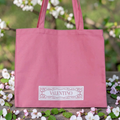 Valentino Pink Fabric tote bag NEW