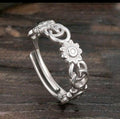 G Logo Floral Ring