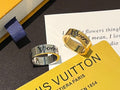 L Logo Lvers Band Ring