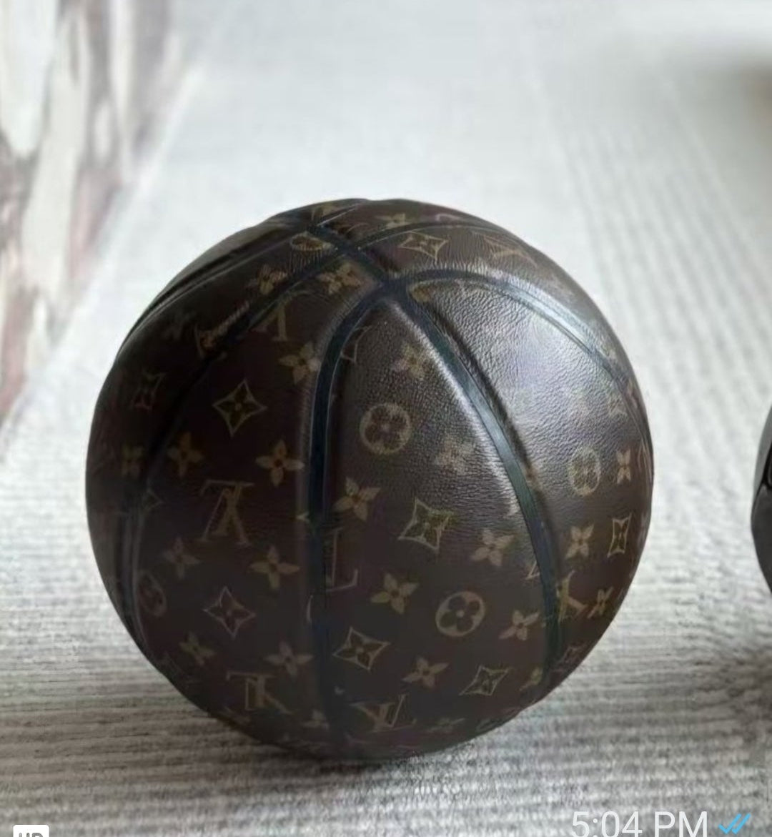 L Logo Basketball Regulation Size