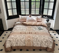 4 Pc Bed Set 100% Cotton King Size