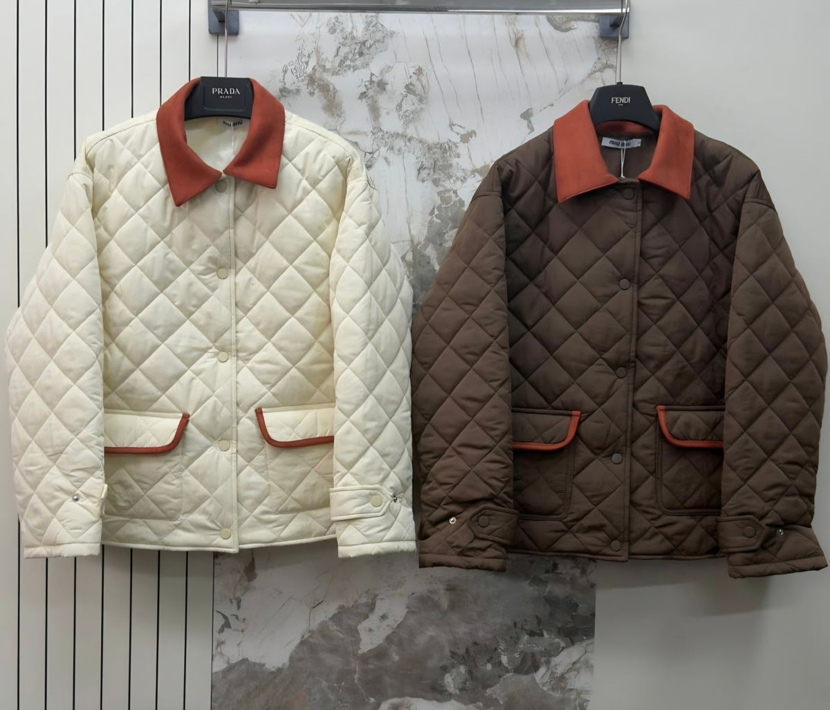 Luxury Barn Coat/ Jacket Ouilted