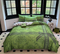 4 Pc Bed Set 100% Cotton King Size