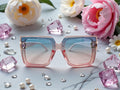 New 2026 Design Pink GG Logo Sunglasses