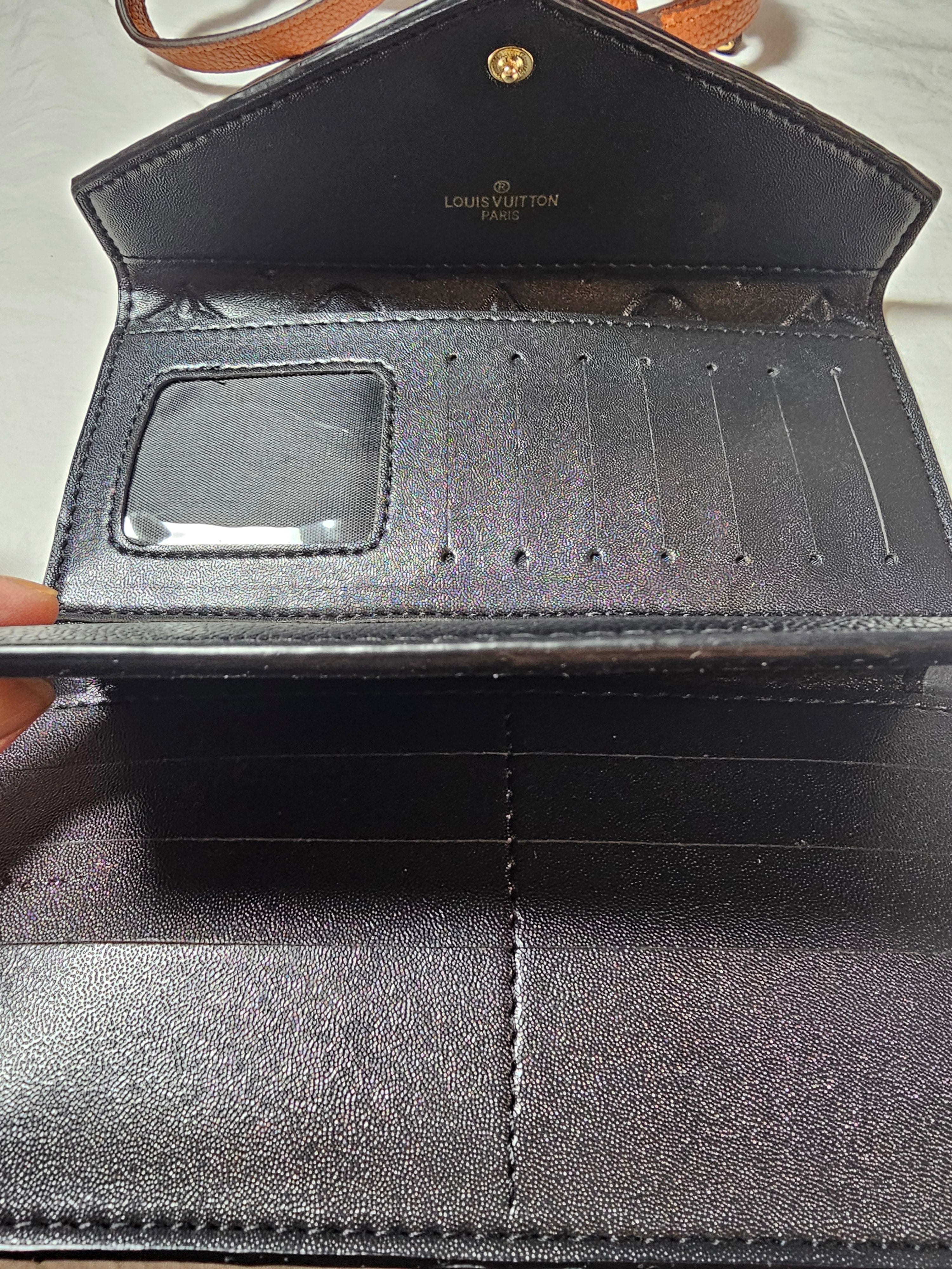 Black embossed monogram 2 pc bucket set