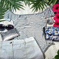 Nicole Miller White Shorts Size 8 women's