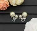 Gold plated CD Logo Dainty Dangle Earrings 3 Styles