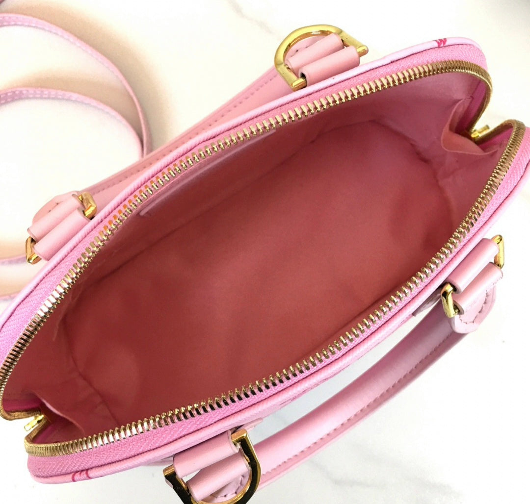 Pink Cherry Blossom Logo Bag