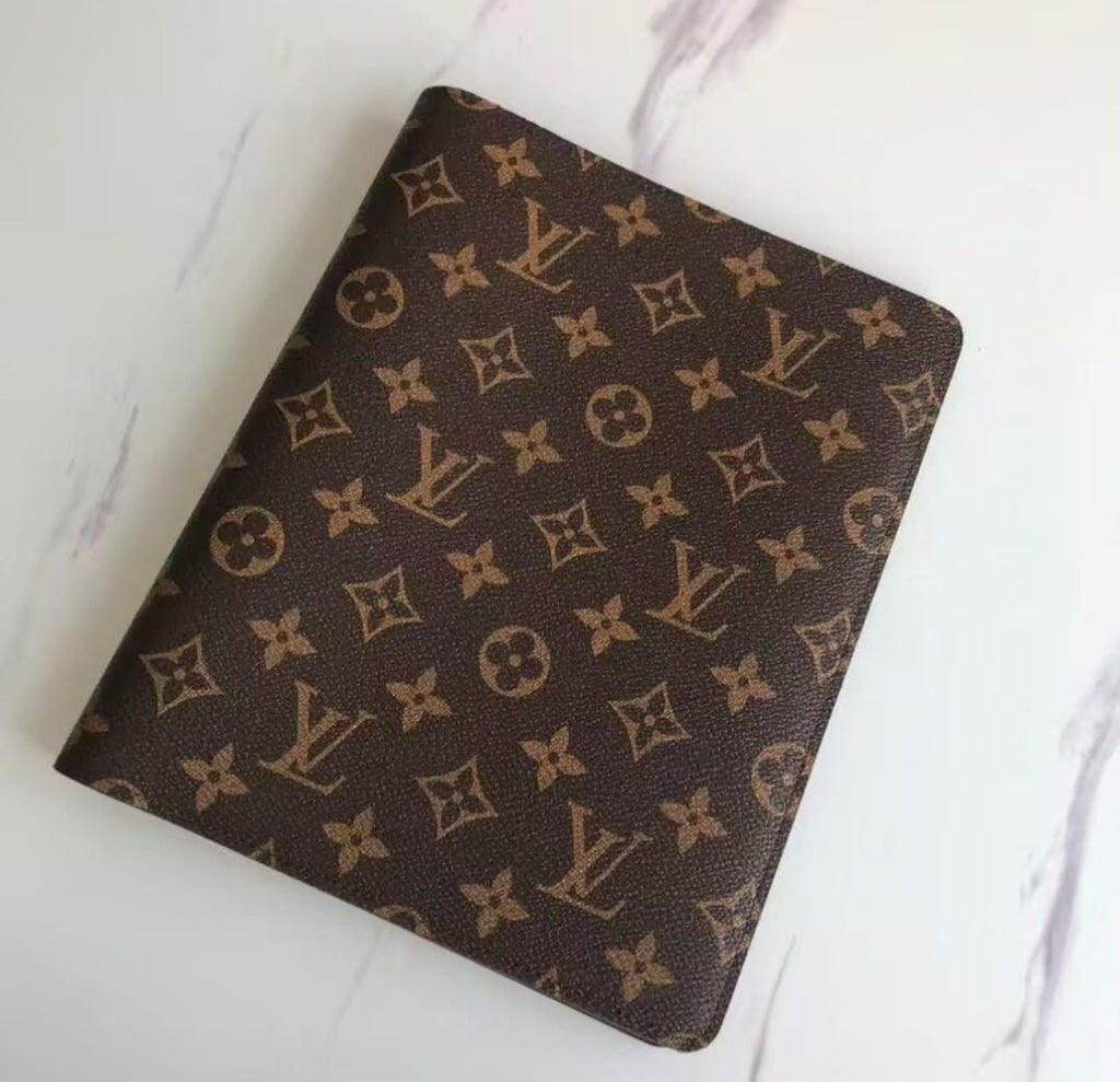 Journal covers Monogram black and brown