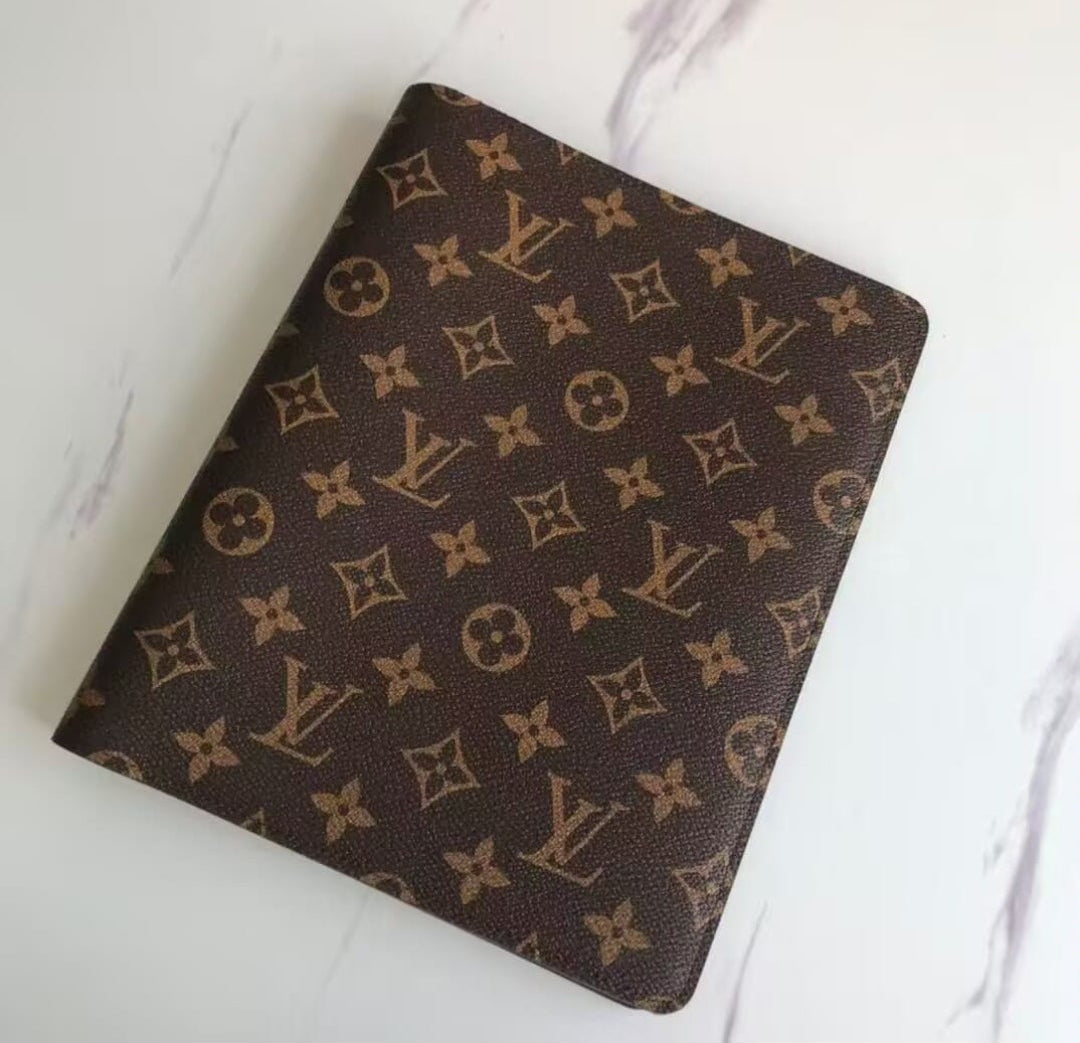 Journal covers Monogram black and brown