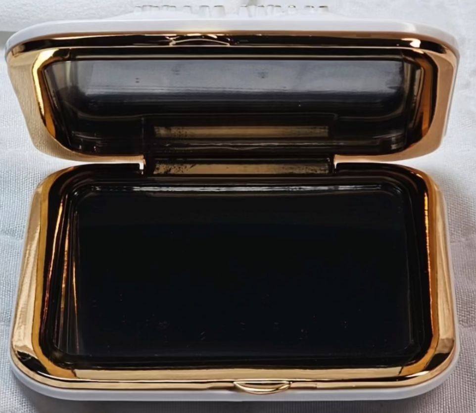 MIU MIU Compact Mirror W/ Dustbag NIB