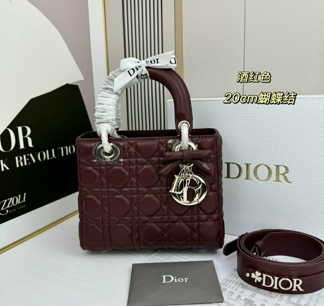 Burgundy Lady Bag