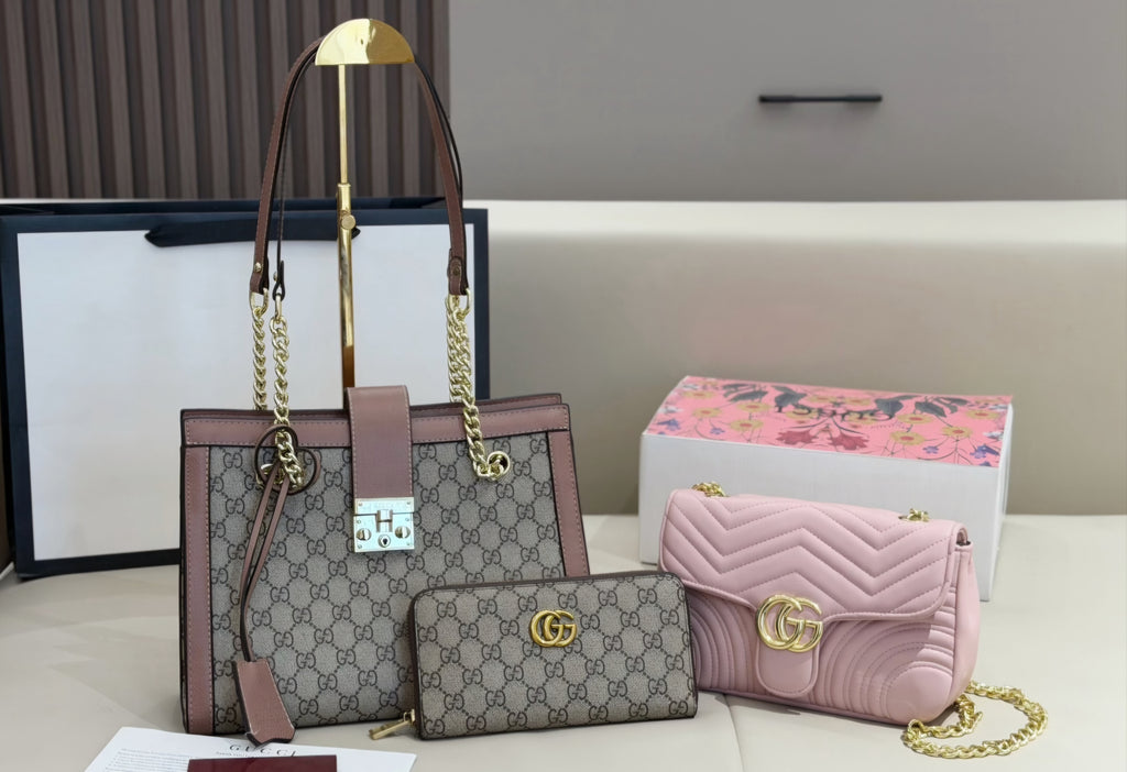 G logo monogram 3 piece Set