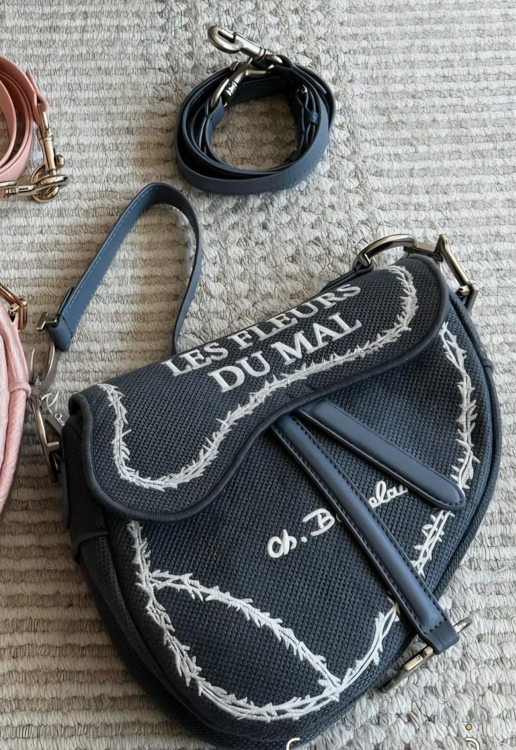 Saddle Bag Les Fleurs