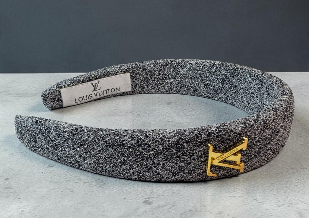 L Logo Grey Headband