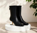 Lc Logo Pearl Heeled Boots