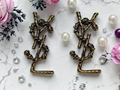 Barbed Wire Pierced Earrings