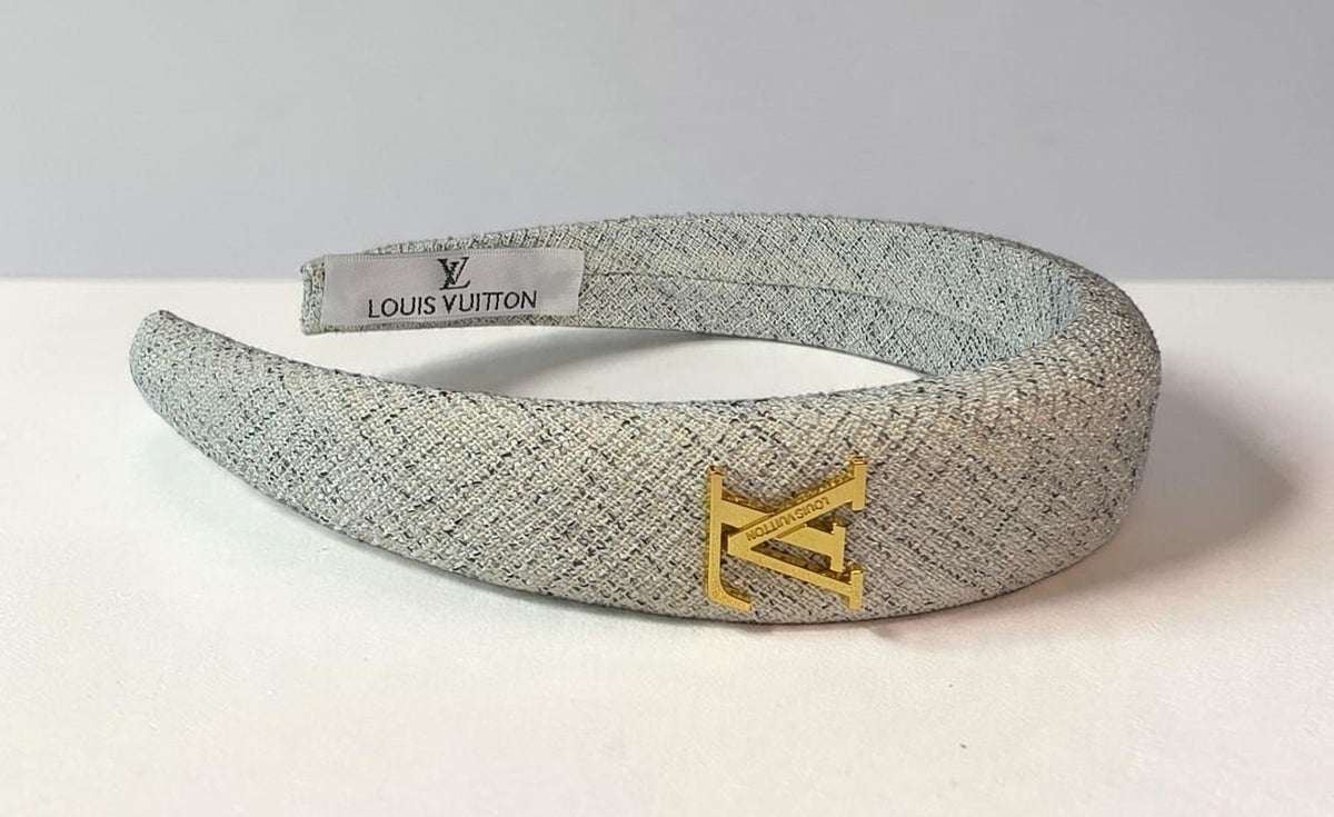 L Logo Beige Headband