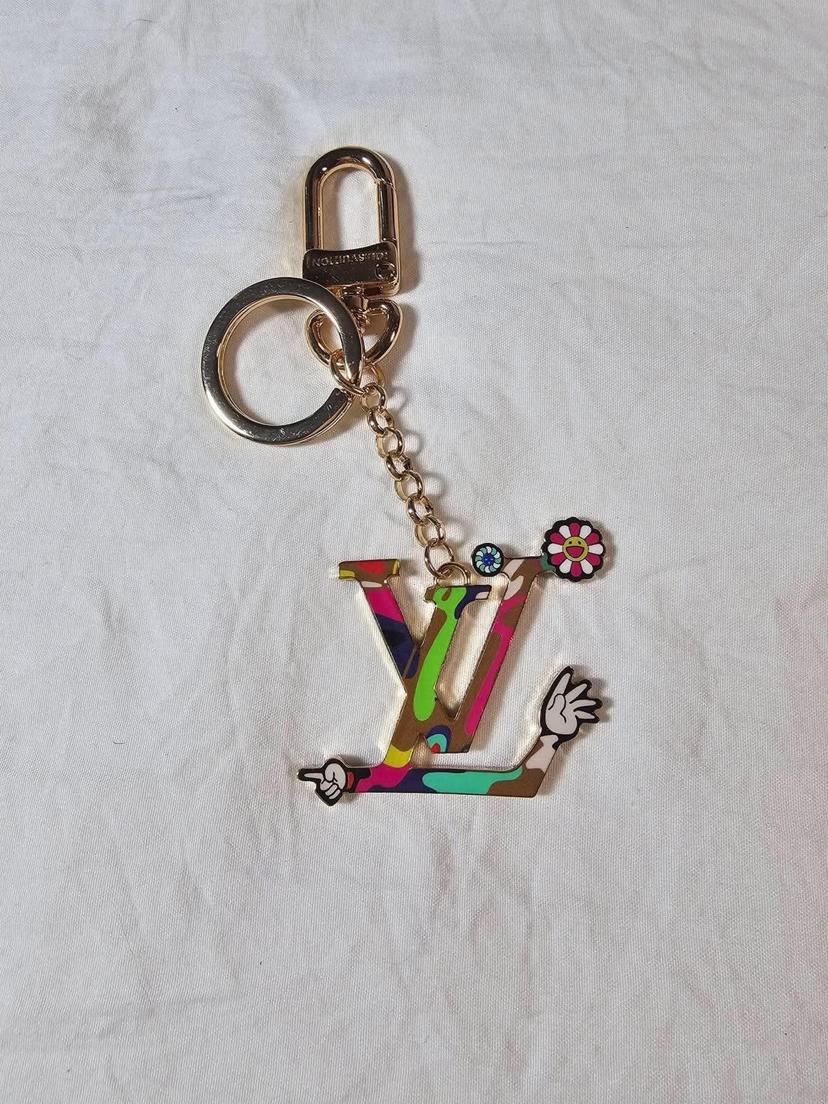 Logo multicolor Bg charm/ Keyring