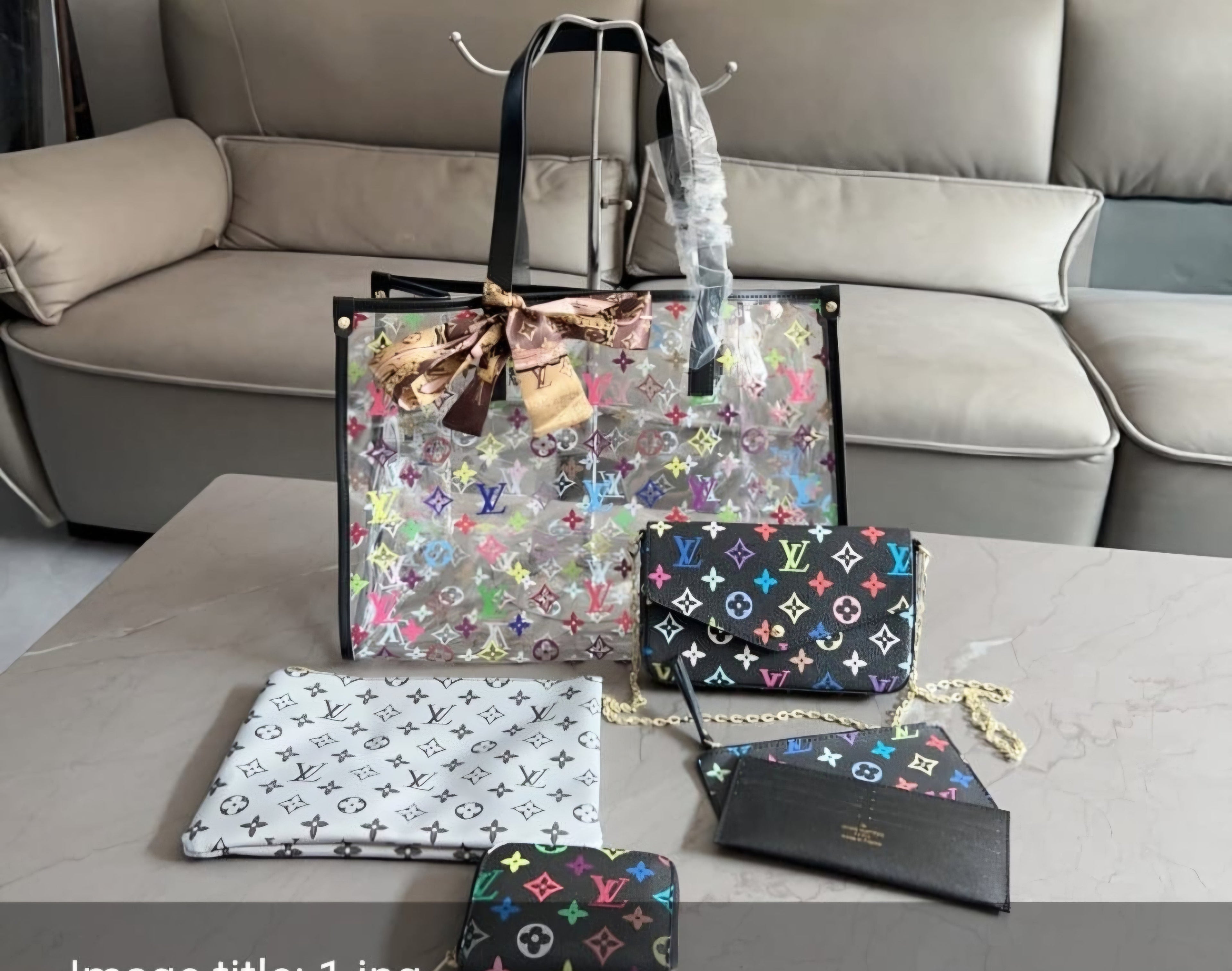 Multi piece Stadium Bag Set