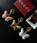 G Logo Butterfly Keychain/ Luxury Bag Charm