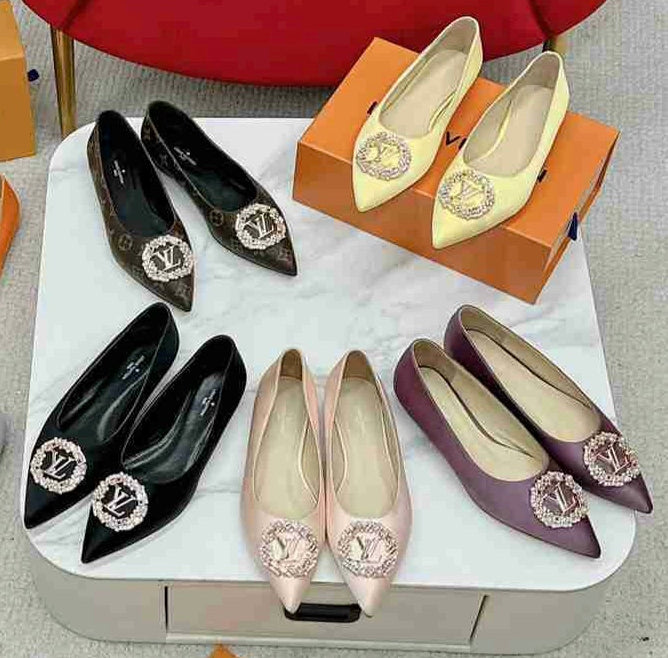 L Logo Signature Ballet Flats
