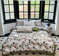 4 Pc Bed Set 100% Cotton King Size