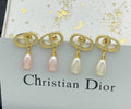 18K gold plated CD Logo Earrings