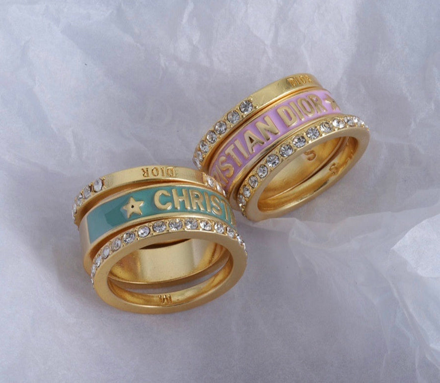 CD Logo Stacking Ring
