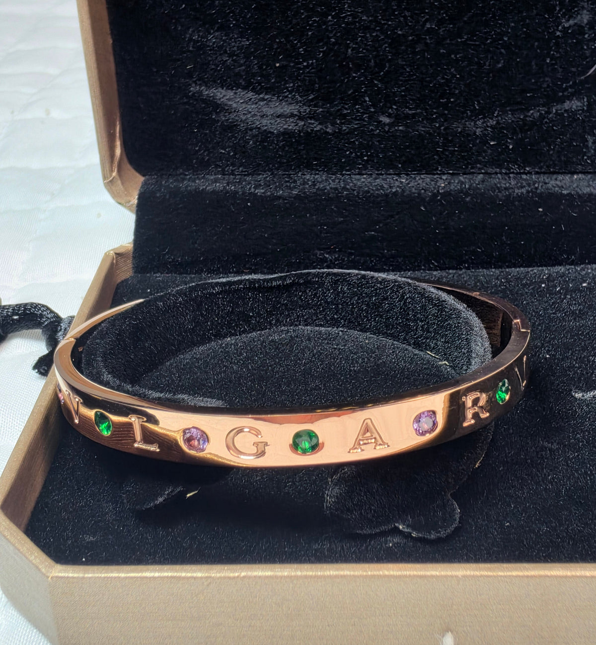 Bv Cuff Bracelet Engraved Branding