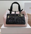 CD Logo XL Tote w/ Pouch