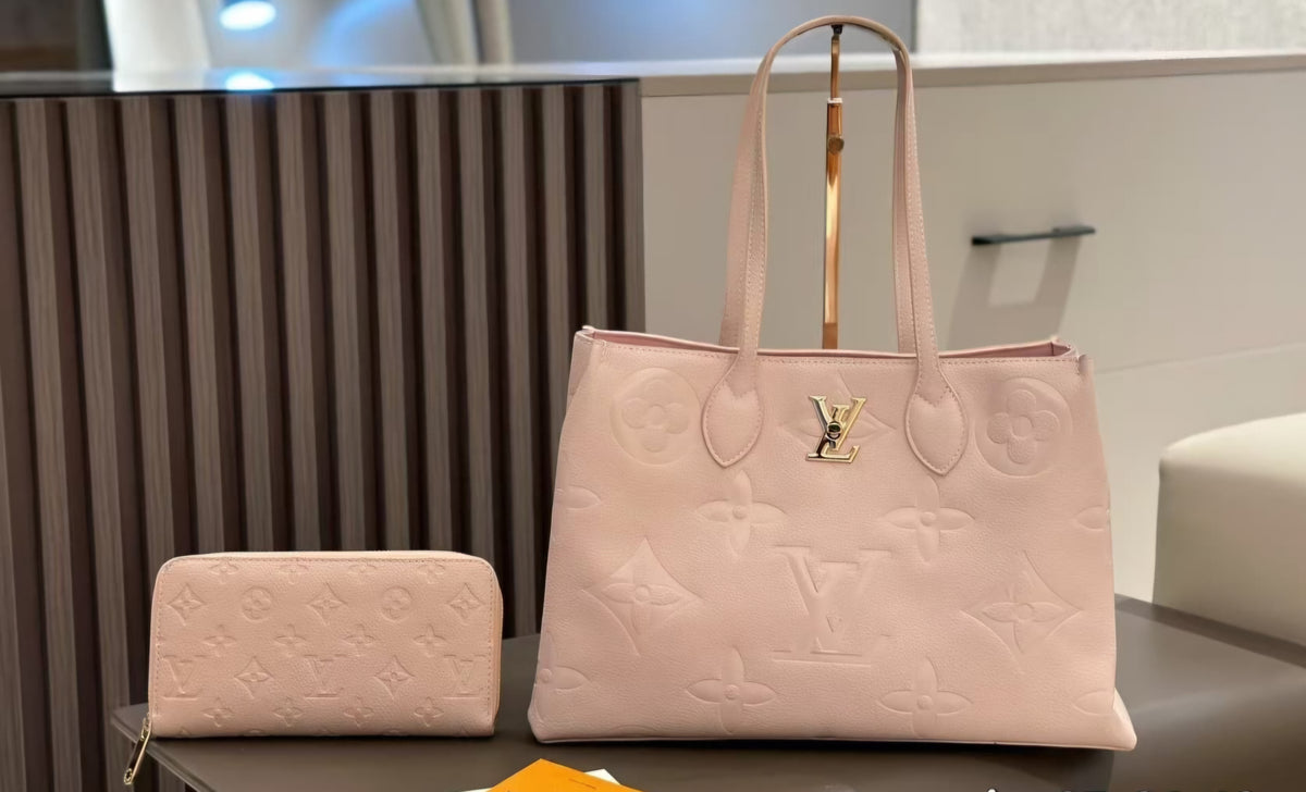Stylish 2 piece L logo Bag Set