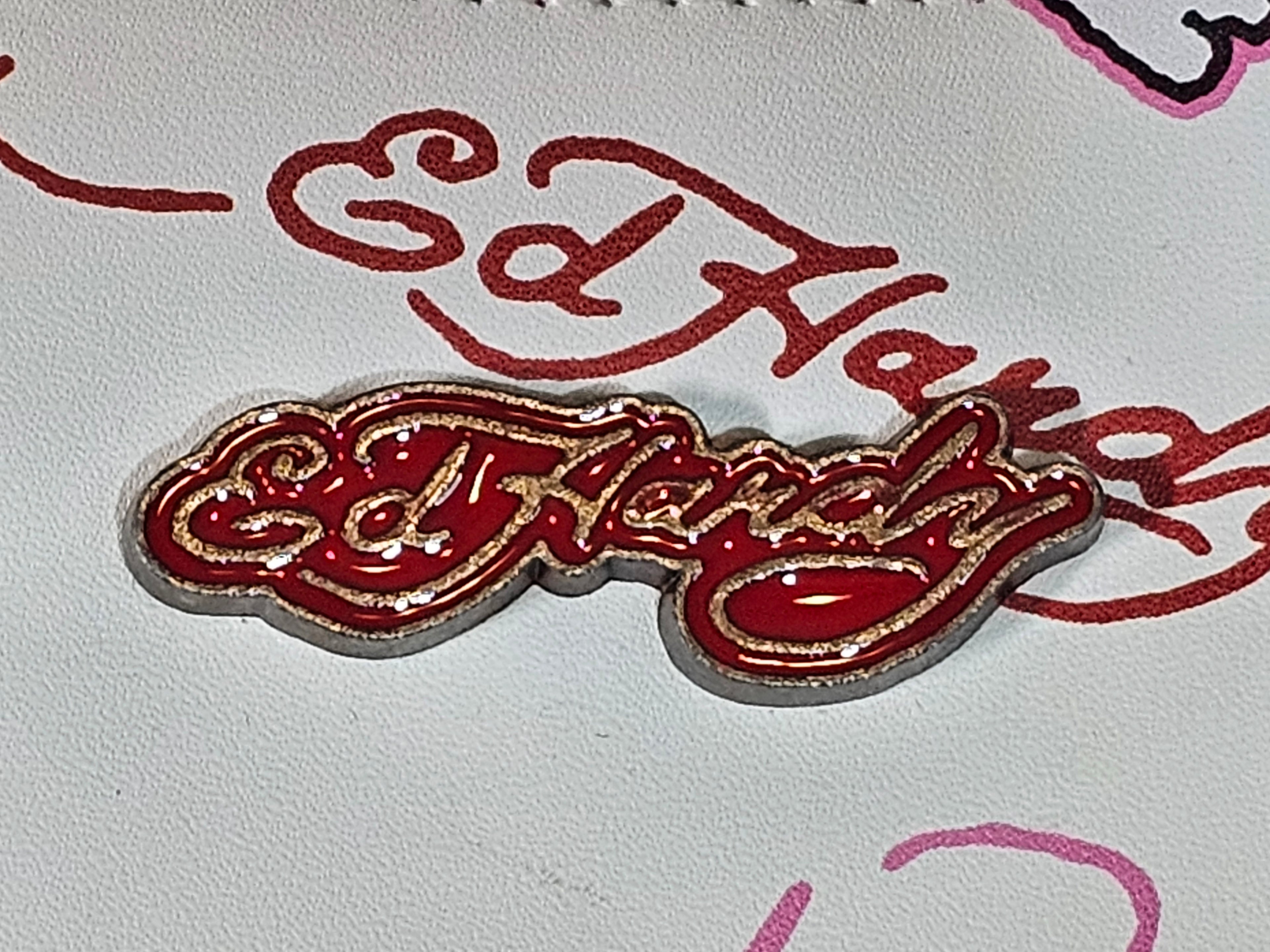 Ed Hardy Large Skull 'Love Kills' Tote Bag NWT