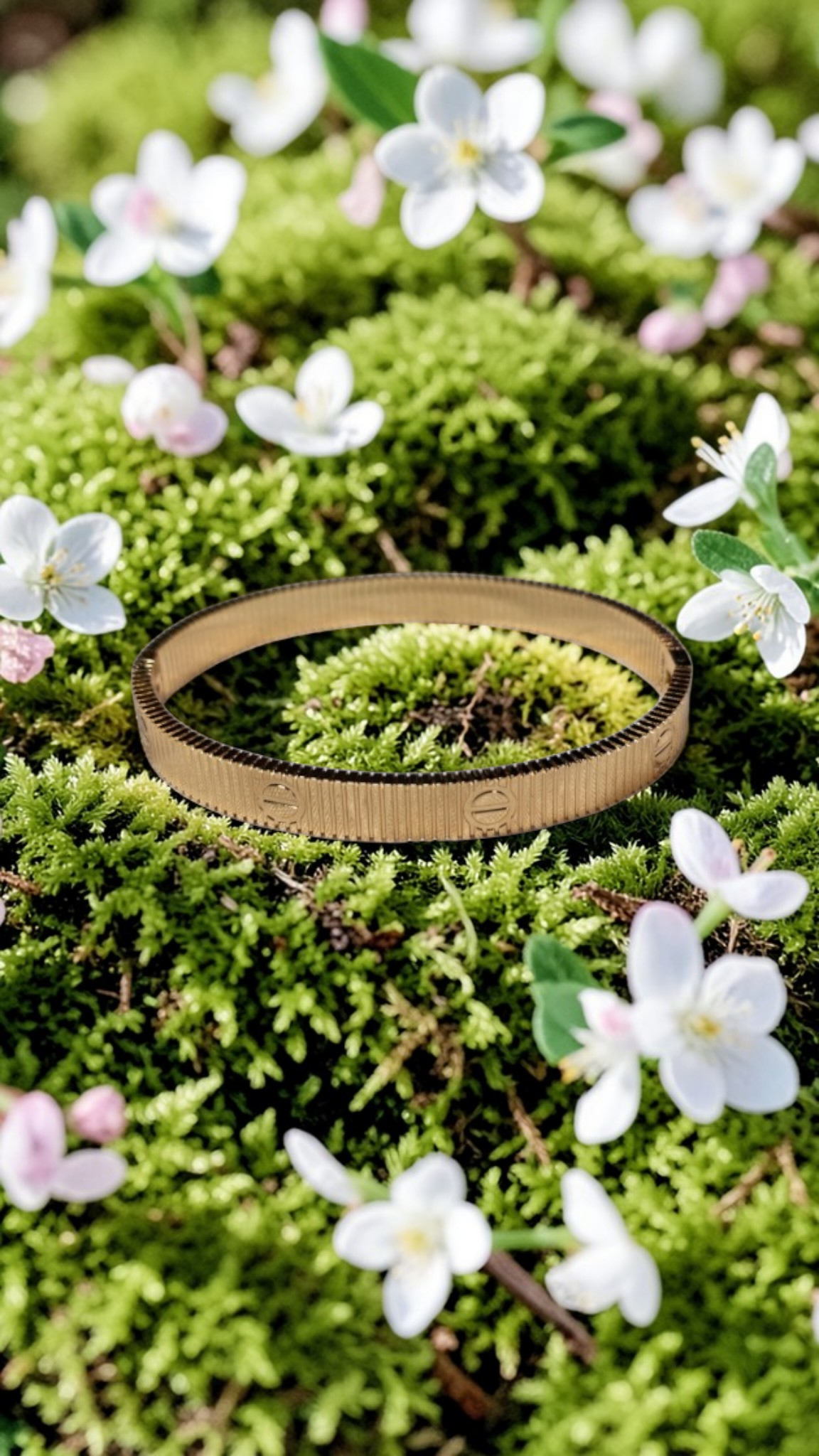 Cartier Logo Gold Cuff Bracelet