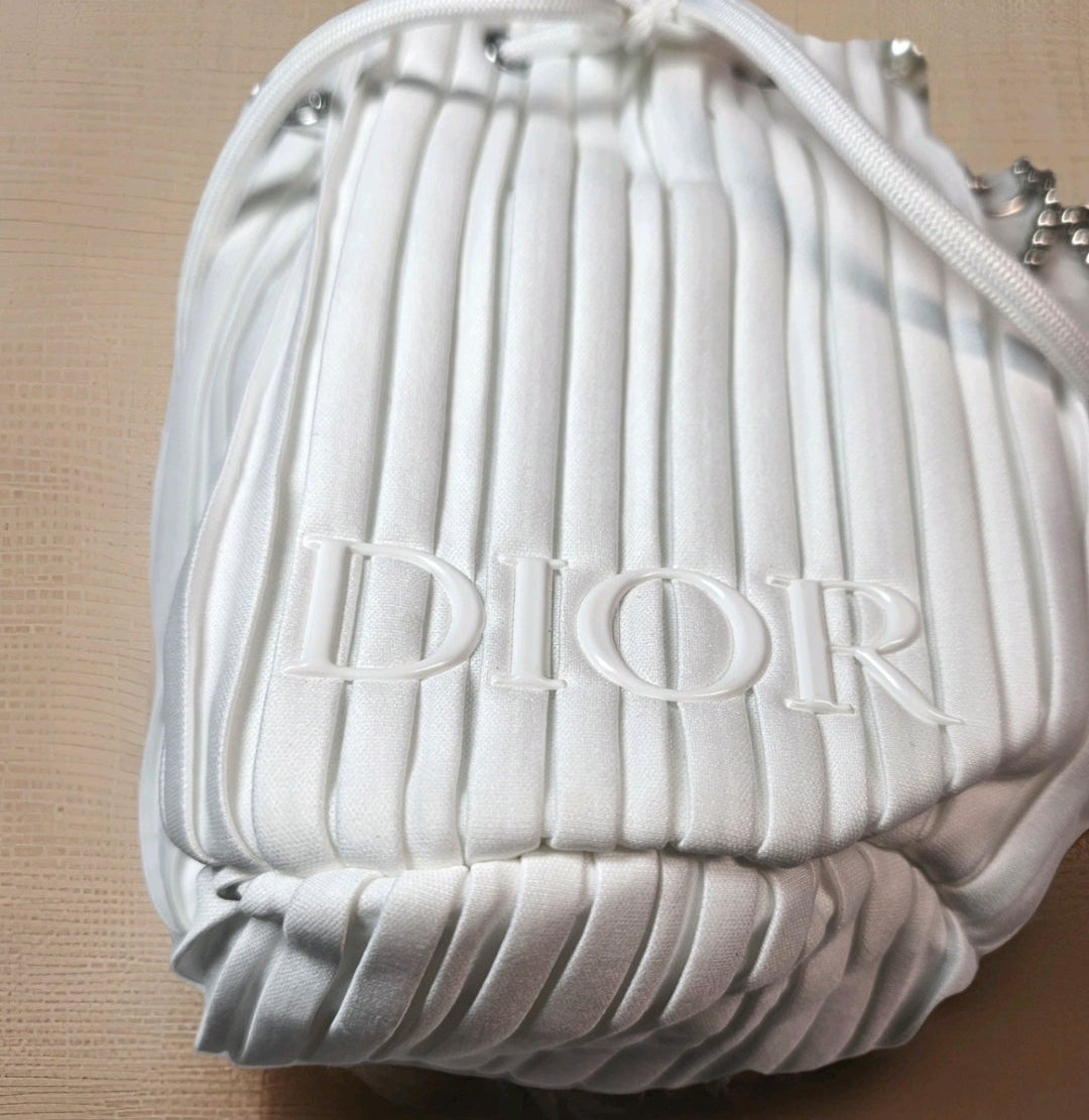 Dior Custom Upgraded Bucket bag w/ Pearl details New