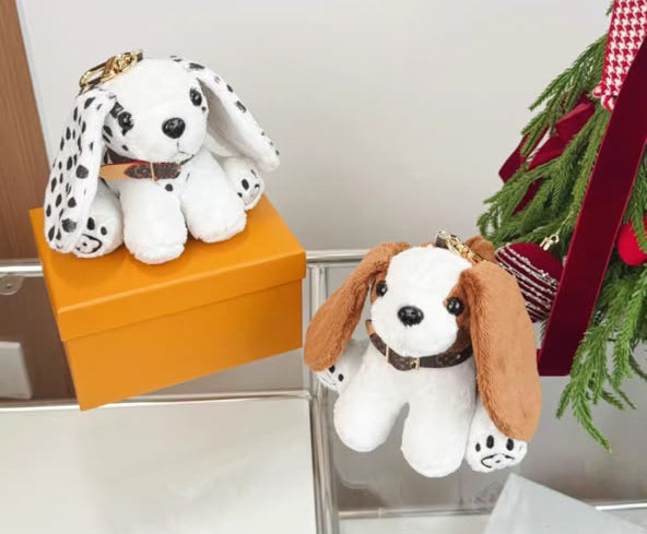 L Logo Puppy Dog Bag Charm